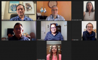 Miembros salientes del CONCIUSAC que fueron reconocidos por su aporte durante el período 2019-2021
