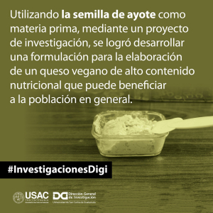 Semilla de Ayote como materia prima para la elaboración de queso vegano