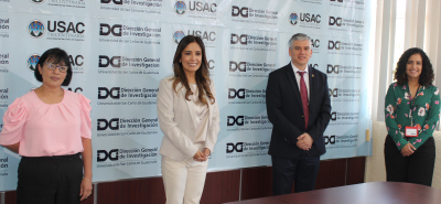 La delegación de SENACYT fue recibida por el Director de la DIGI, Doctor Félix Aguilar. 