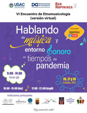 Invitación &quot;IV Encuentro de Etnomusicología&quot;